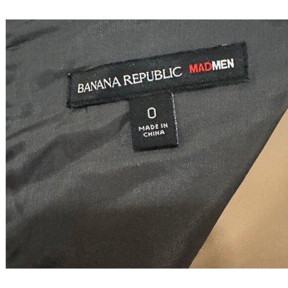 Banana Republic Dress Mad Men Joan‎ Floral cap sleeve Sheath A Line Retroglam - Picture 6 of 16